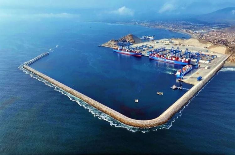 Porto de Chancay é inaugurado no Peru, a 70 km da capital Lima